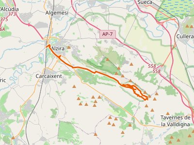 PR-CV-303. D'Alcira a la Casella