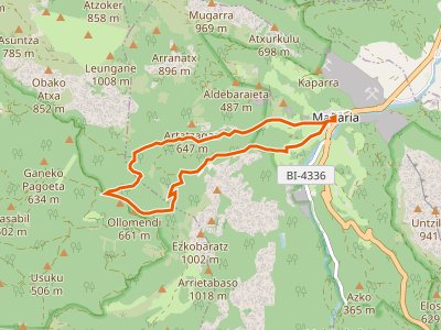 PR-BI 084. Erleabe, el camino de las abejas. Mañaria-Mañaria