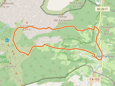 PR-BI 120. Turzioz/Trucios-Turtzioz/Trucios