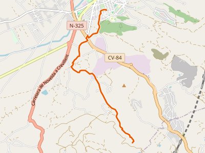 PR-CV-315. Aspe-Alto de Pepe Rusa