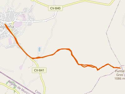 PR-CV-339. Algueña-Penya Grossa