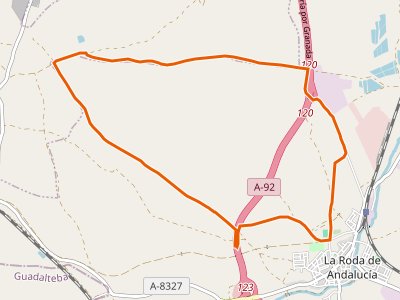 PR-A-201. La Roda de Andalucía-La Roda de Andalucía