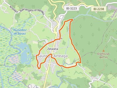 PR-BI-163. Gautegiz-Arteaga. Recorrido por un arroyo milenario