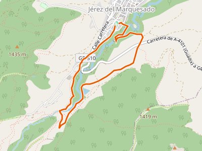 PR-A-158. Jérez del Marquesado-Jérez del Marquesado