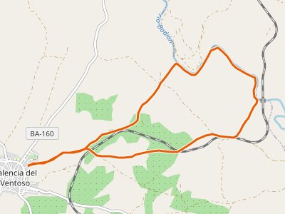 PR-BA-156. Valencia del Ventoso-Valencia del Ventoso