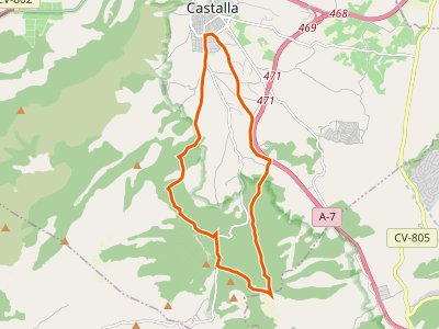 PR-CV-085. Collado Portell de Catí-Collado Portell de Catí