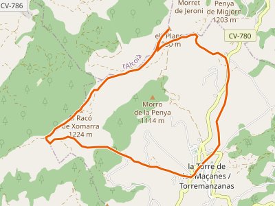 PR-CV-232. Torremanzanas-Torremanzanas