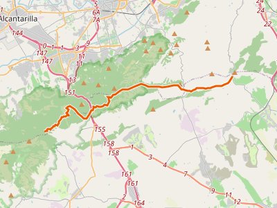 PR-MU-023. Collado de los Ginovinos-Conexión al PR-MU-34 Camino de los Arejos del Majal Blanco