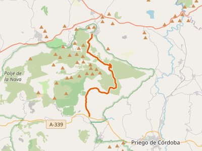 PR-A-062. Las Buitreras. Luque-Carcabuey (carretera A-339)