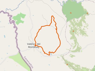 PR-BA-121. Valencia de Montbuey-Valencia de Mombuey