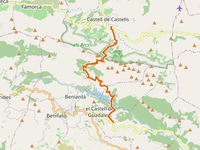 PR-CV-019. Guadalest-Castell de Castells