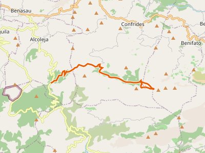 PR-CV-020. Puerto de Tudons-Cumbre de Aitana