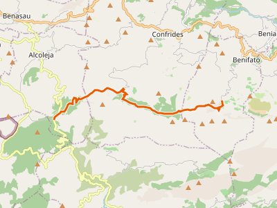 PR-CV-021. Puerto de Tudons-Benifato