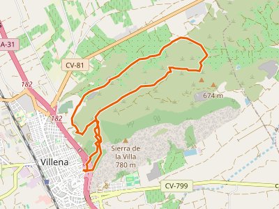 PR-CV-312. Villena-Villena