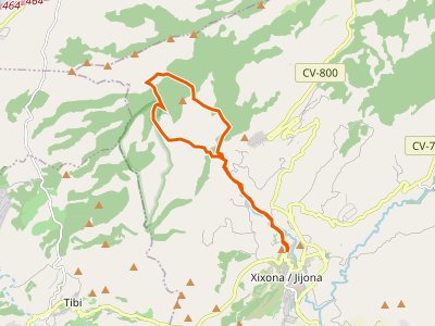 PR-CV-112. Xixona-Xixona