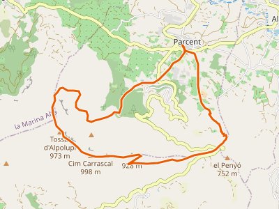 PR-CV-158. Parcent-Parcent