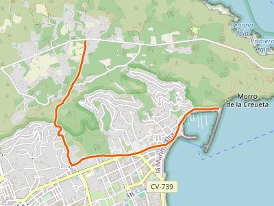 PR-CV-355. Puerto de Xàbia-Cima del Mongó