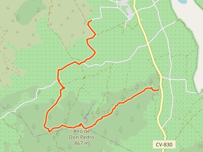 PR-CV-165. Salinas-Ermita de San Isidro