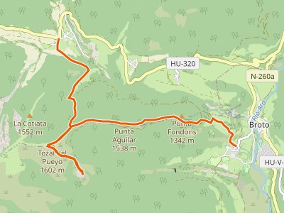 PR-HU-119. Oto-Linás de Broto