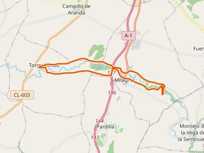 PR-BU-165. Sendero de las riberas del Riaza