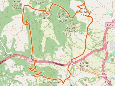 PR-C-041. Sendero de San Andrés de Gurb