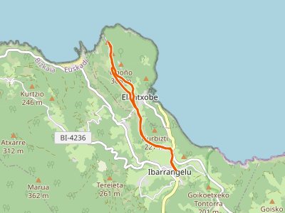 PR-BI-165. Ogoño. Ruta hacia el Mar