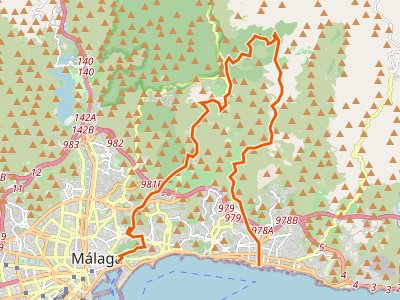 PR-A-119. Málaga-Málaga (Playa el Pedralejo)