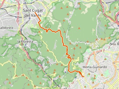 PR-C-038. Sendero de Sant Cugat