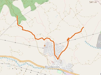 PR-C-018.1. Les Borges del Camp-Riera de les Voltes