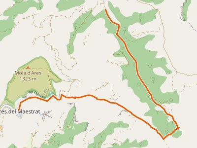 PR-CV-387. Camí del Roure de les Berrugues