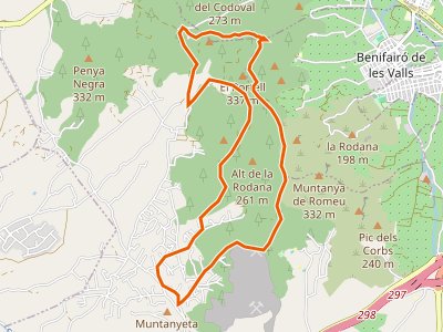 PR-CV-319. Ruta dels Senglars