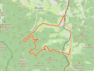 PR-BI-182. Muxika. Por los caminos del interior