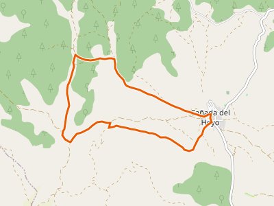 PR-CU-087. Sendero Cañada Real de los Chorros