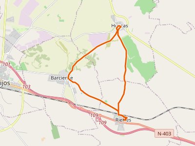 PR-TO-010. Ruta de las Tres Villas