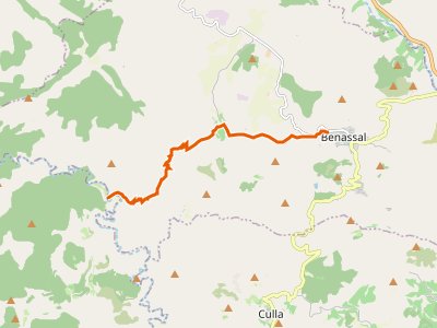 PR-CV-294. Camí Vell de Benassal a Vistabella per Molí Pas
