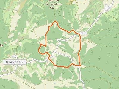 PR-BU-134. Caminos de Momediado-Paresotas