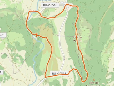 PR-BU-143. Caminos de la Sierra Pelada y Villasmil