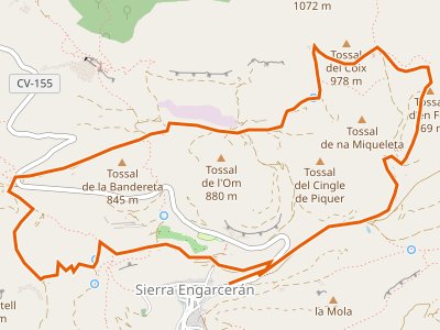 PR-CV-350. Circular del Tossal de l'Om