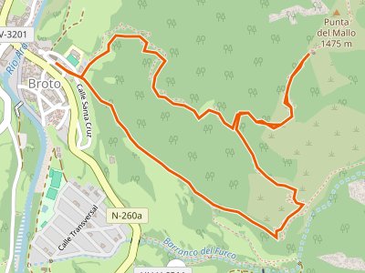 PR-HU-128. Broto-Ermita de Murillo-Broto