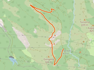 PR-BI-100.2 Ruta de Minas y Seles. Zamaia