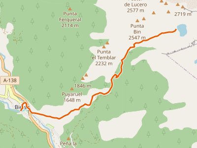 PR-HU-136. Bielsa-Ibón del Cau
