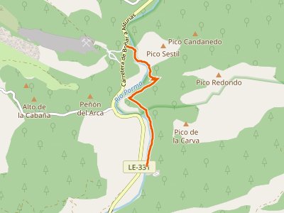 PR-LE-056. Por El río Porma