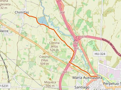 PR-HU-140.A. Huesca-Chimillas