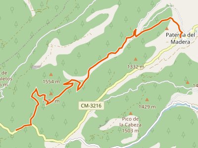 PR-AB-031. Sendero del Calaire