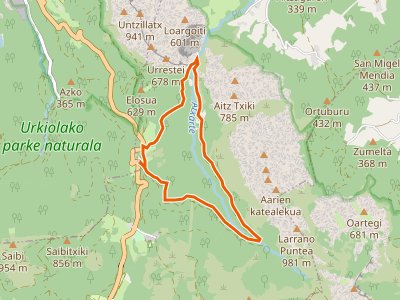 PR-BI-086. Siguiendo el río Mendiola