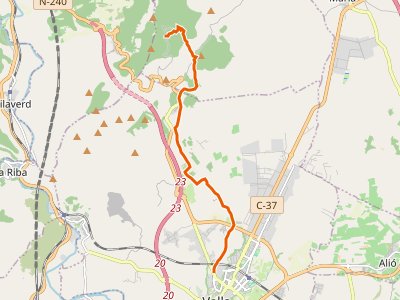 PR-C-005. Valls-Sierra de Miramar