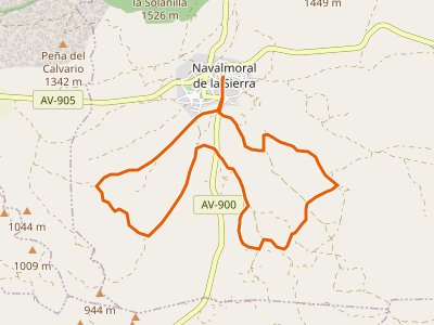 PR-AV-060. Los Regajos de Navalmoral de la Sierra