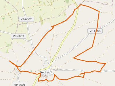 PR-VA-013. Ruta de las Fuentes de Tiedra