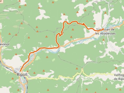 GR-1. Etapa 08. Sant Joan de les Abadesses-Ripoll