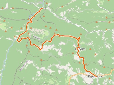 GR-1. Etapa 14. L'Espunyola-Puente de Llinars